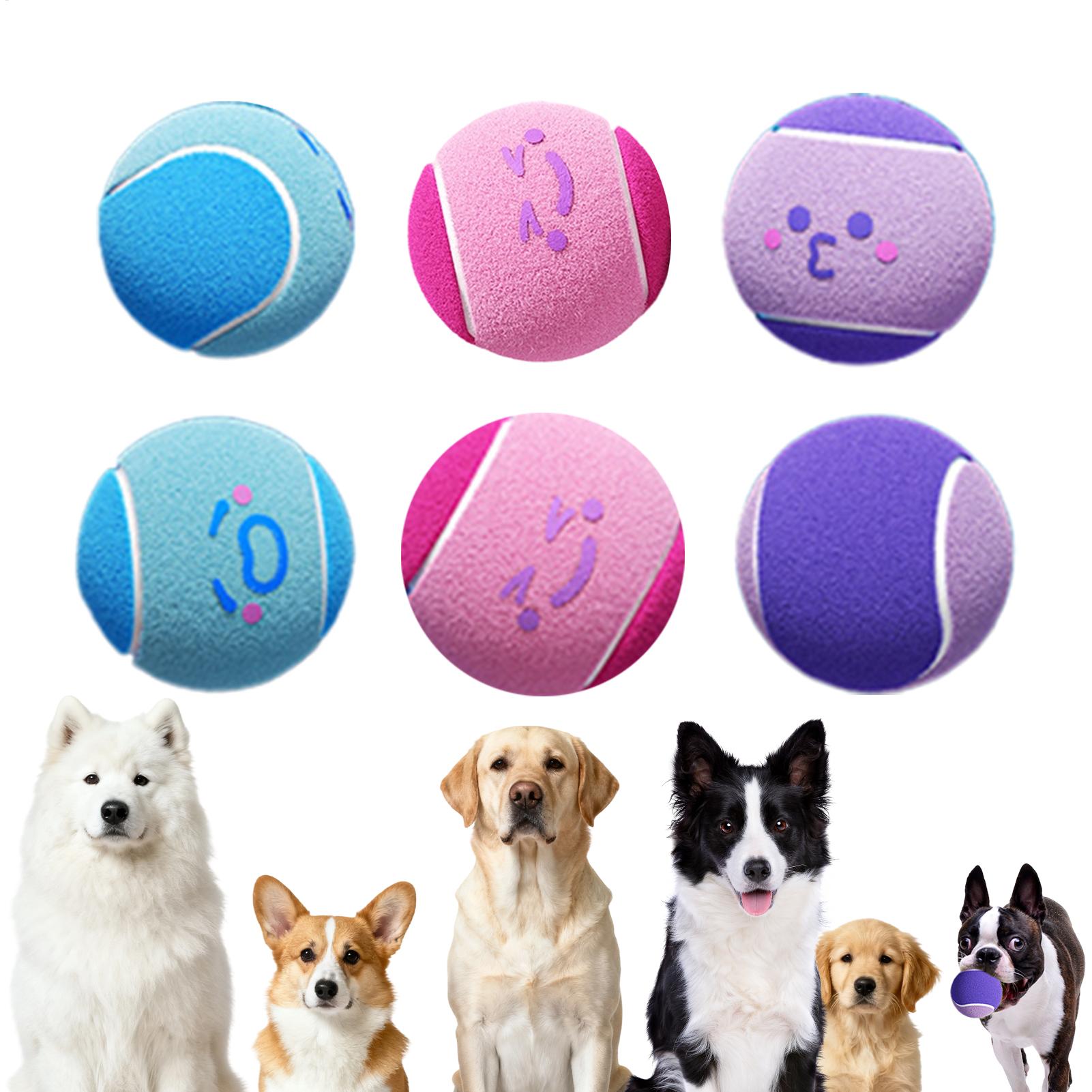 Kubb Game Yard - Tennis Balls for Dogs 6 Pieces