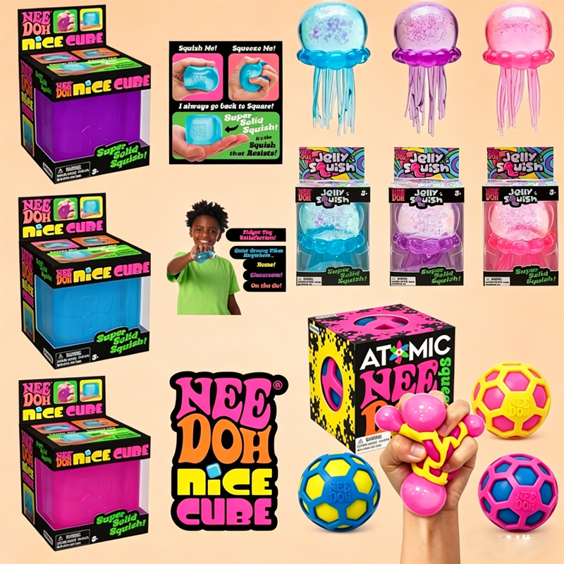 Party Games Spy - New NeeDoh Squishy Schylling/// Atomic Stress