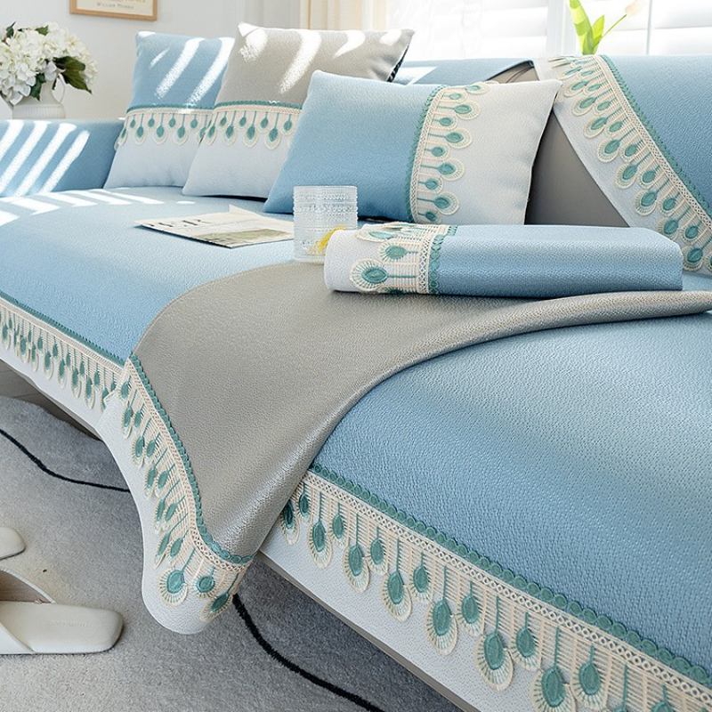 Washer Toss Set - Ice Silk Sofa Cover Summer Cool