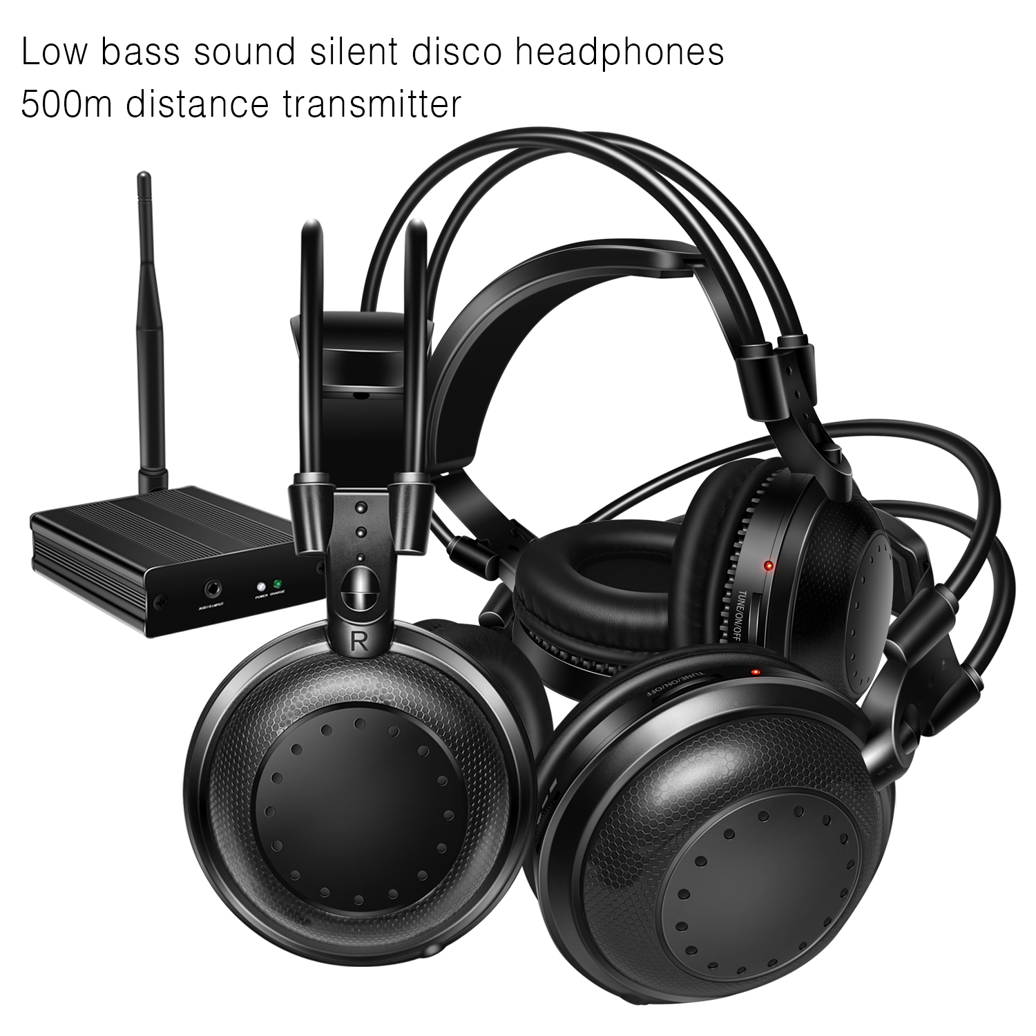 Party Games Mobile - Silent Disco Wireless Headphones- 500m Range