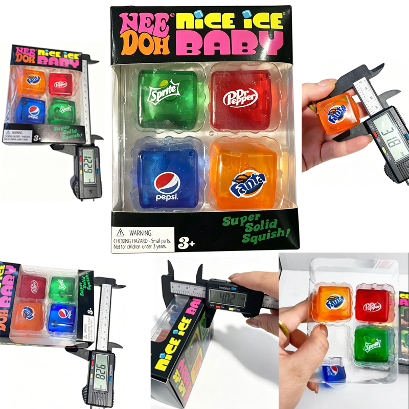 Party Games Spy - Squishy Schylling NeeDoh Nice Cube Sensory