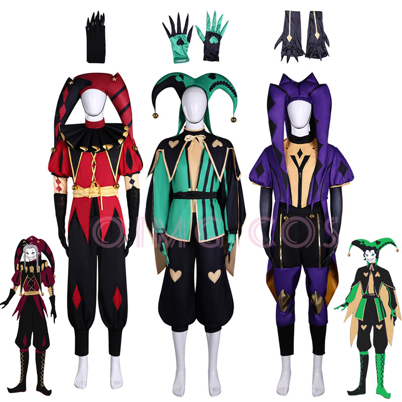 Party Games Kit - TheFreakCircus Pierrot Cosplay Costume Harlequin Adult