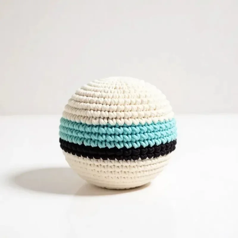 Party Games Adults Indoor - 12er Pack Colorful Crochet Kickballs Soft