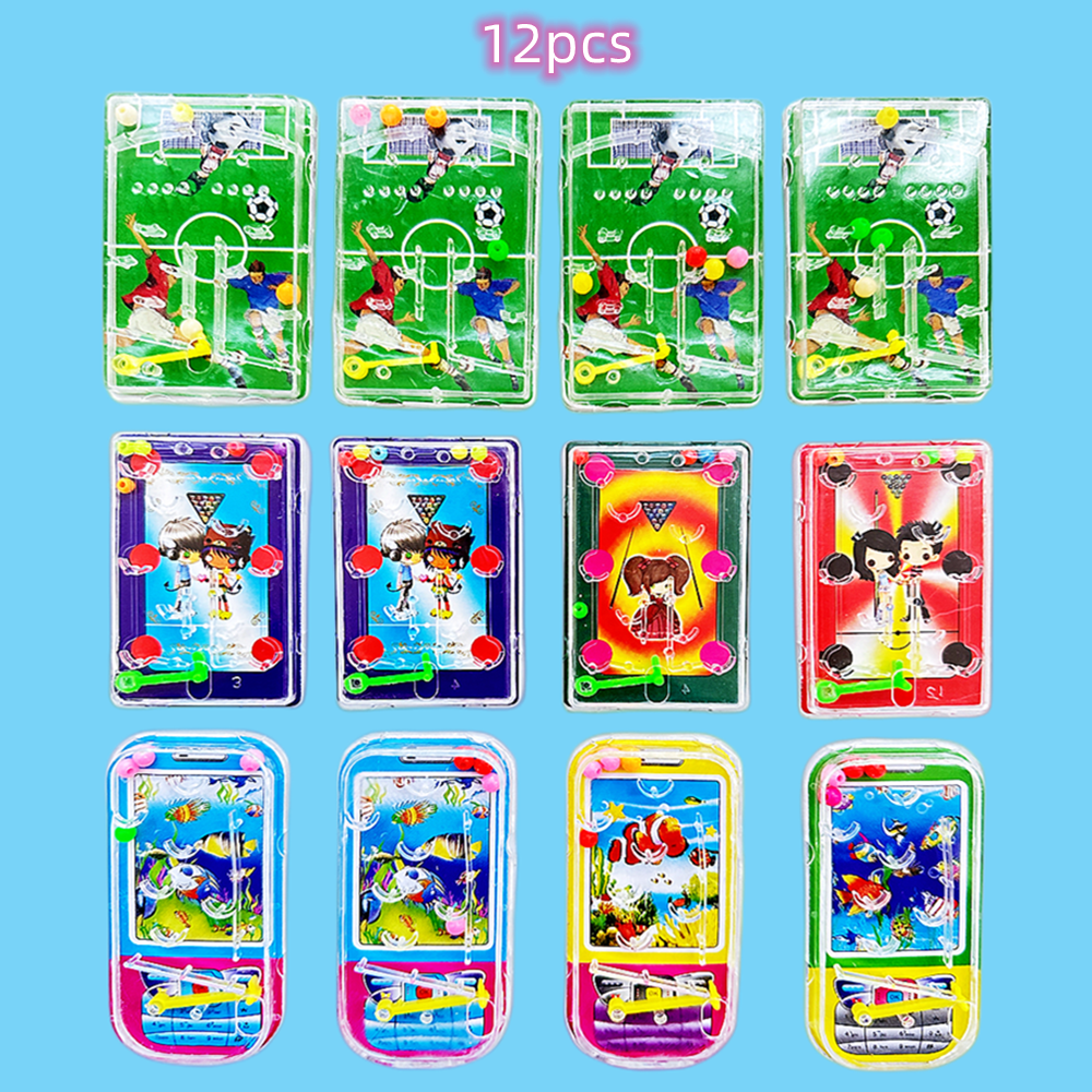 Party Games Mobile - 12-Pack Clear Football Billiard Mobile Maze