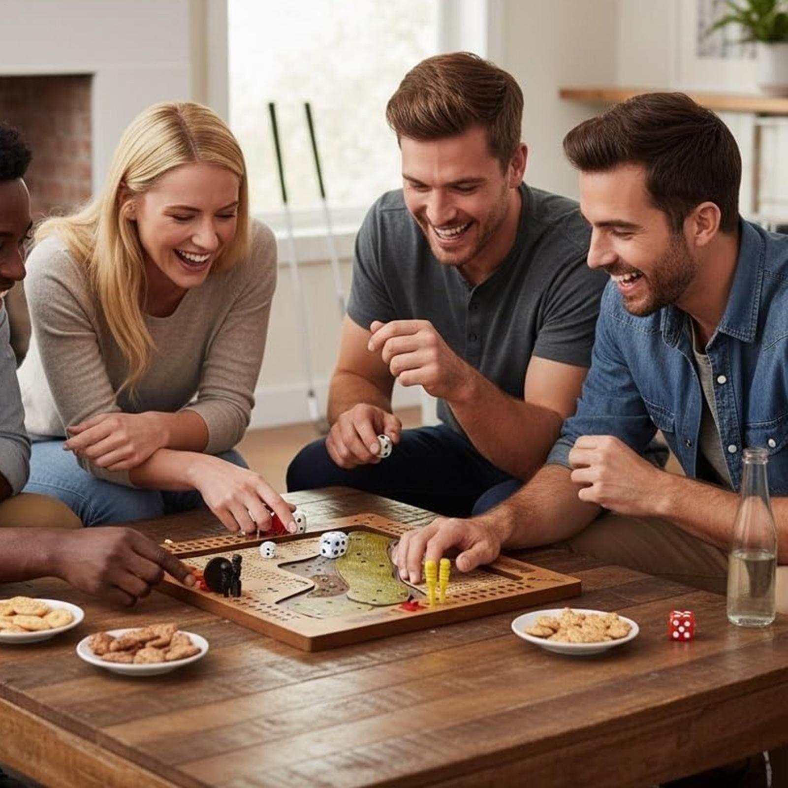 Golf Dice Game Wooden Challeng – Party Games Adults Indoor recenzja i cena