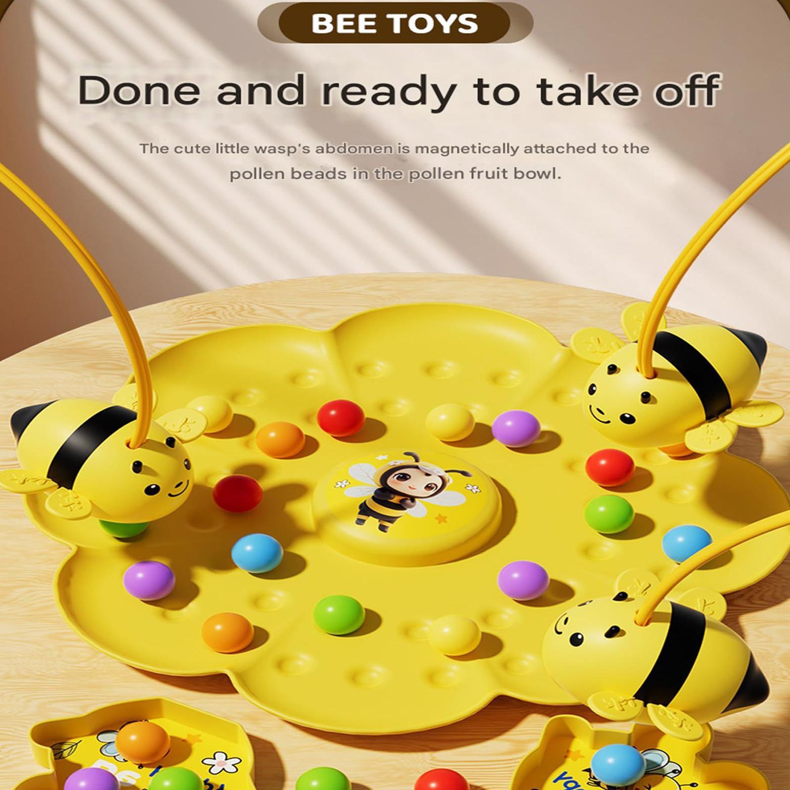 Educational Magnetic Bee Toy - – Party Games Group recenzja i cena
