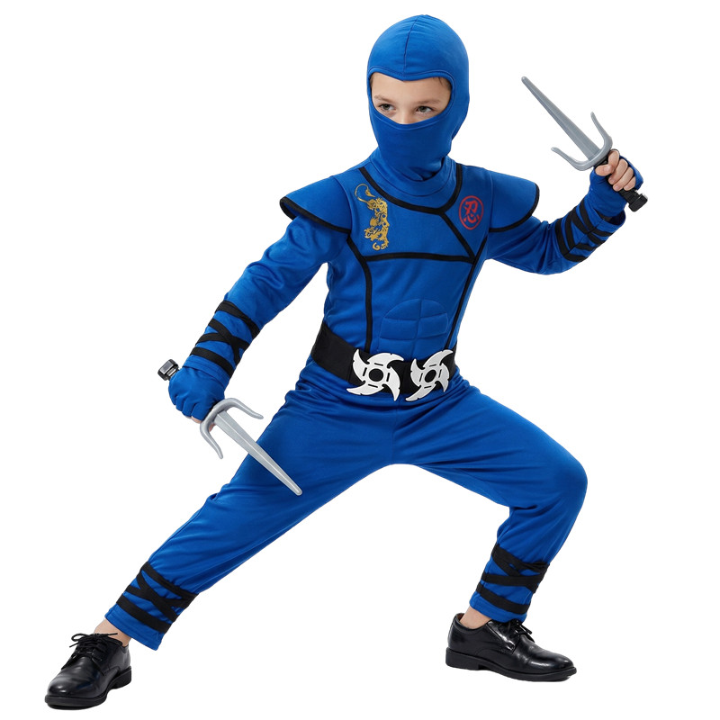 Black and Blue Ninja Costume f – Party Games Spy recenzja i cena