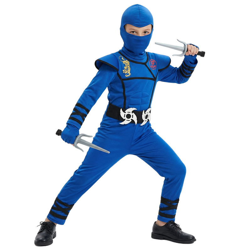 Black and Blue Ninja Costume f – Party Games Spy recenzja i cena