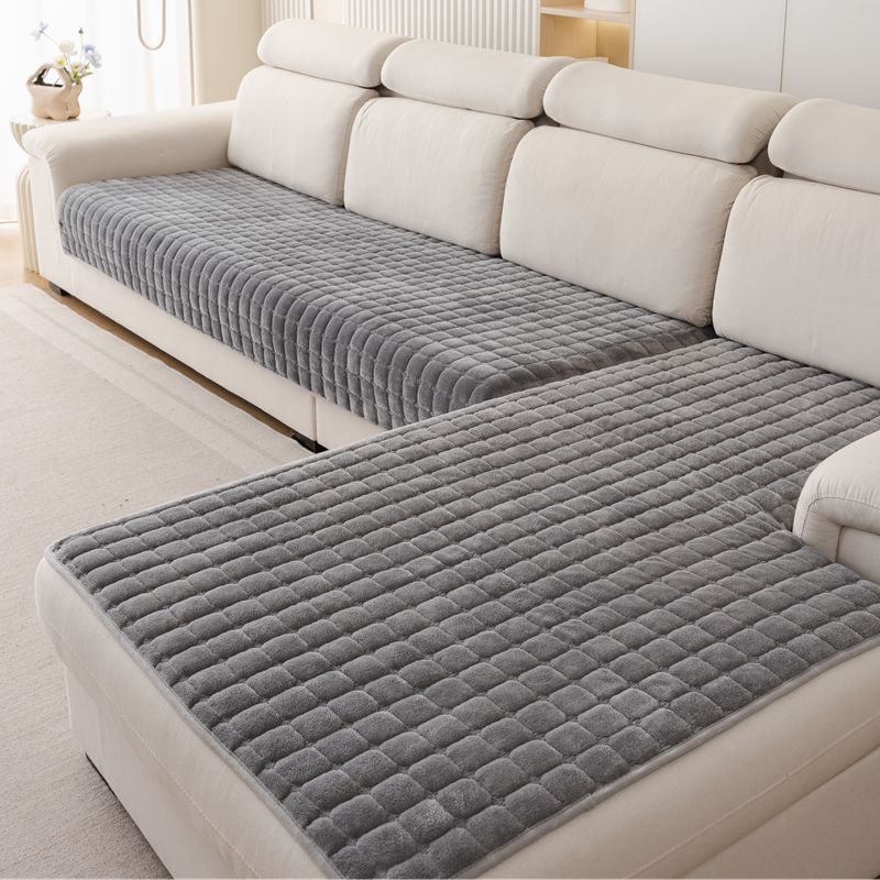 Plush Plaid Sofa Cushion Non-s – Washer Toss Set recenzja i cena