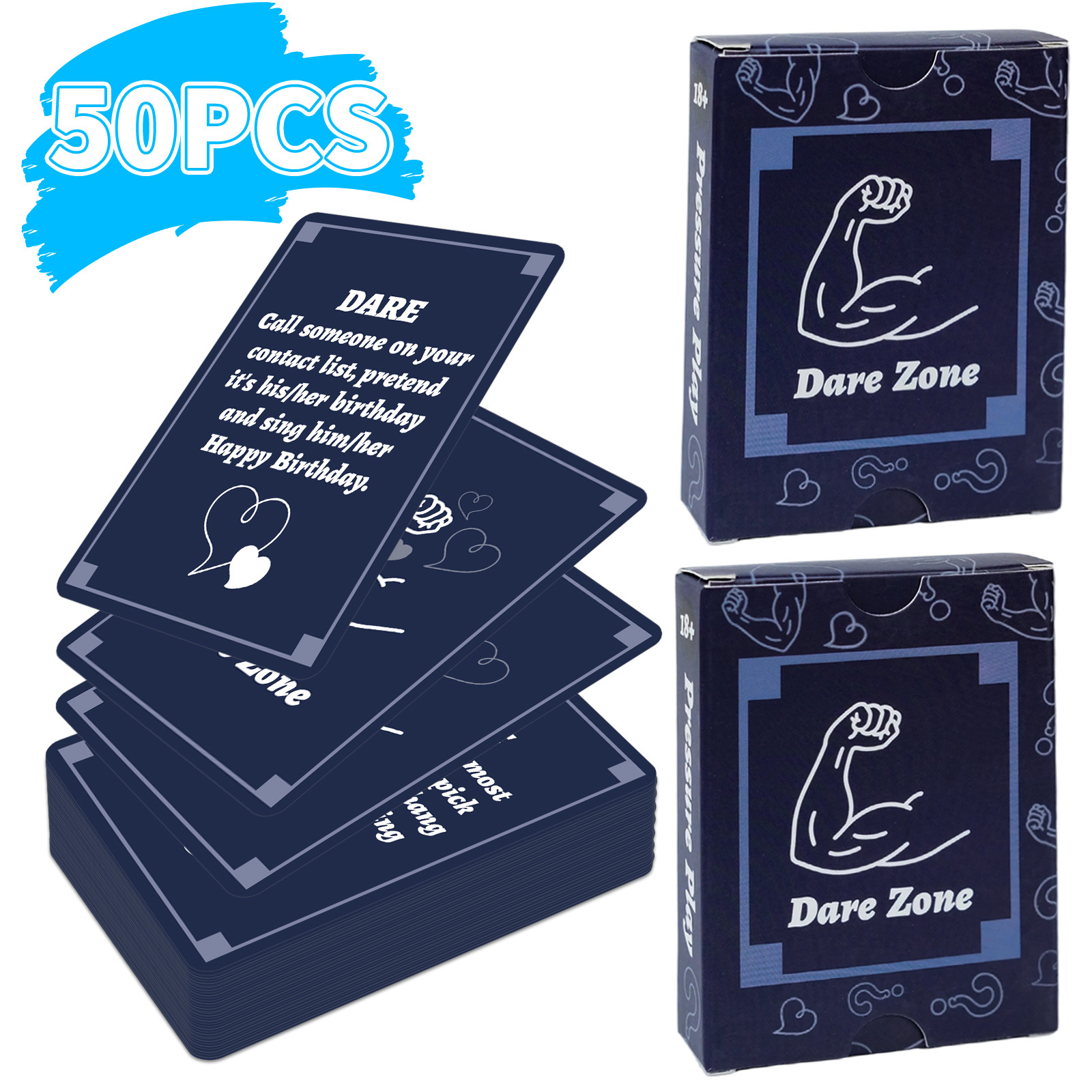 50Pcs Party Game Cards for Adu – Party Games Group recenzja i cena
