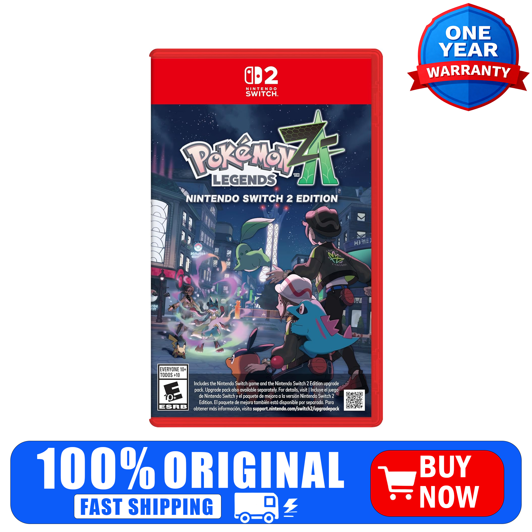 Pokémon Legends: Z-A Physical  – Party Games Switch 2 recenzja i cena