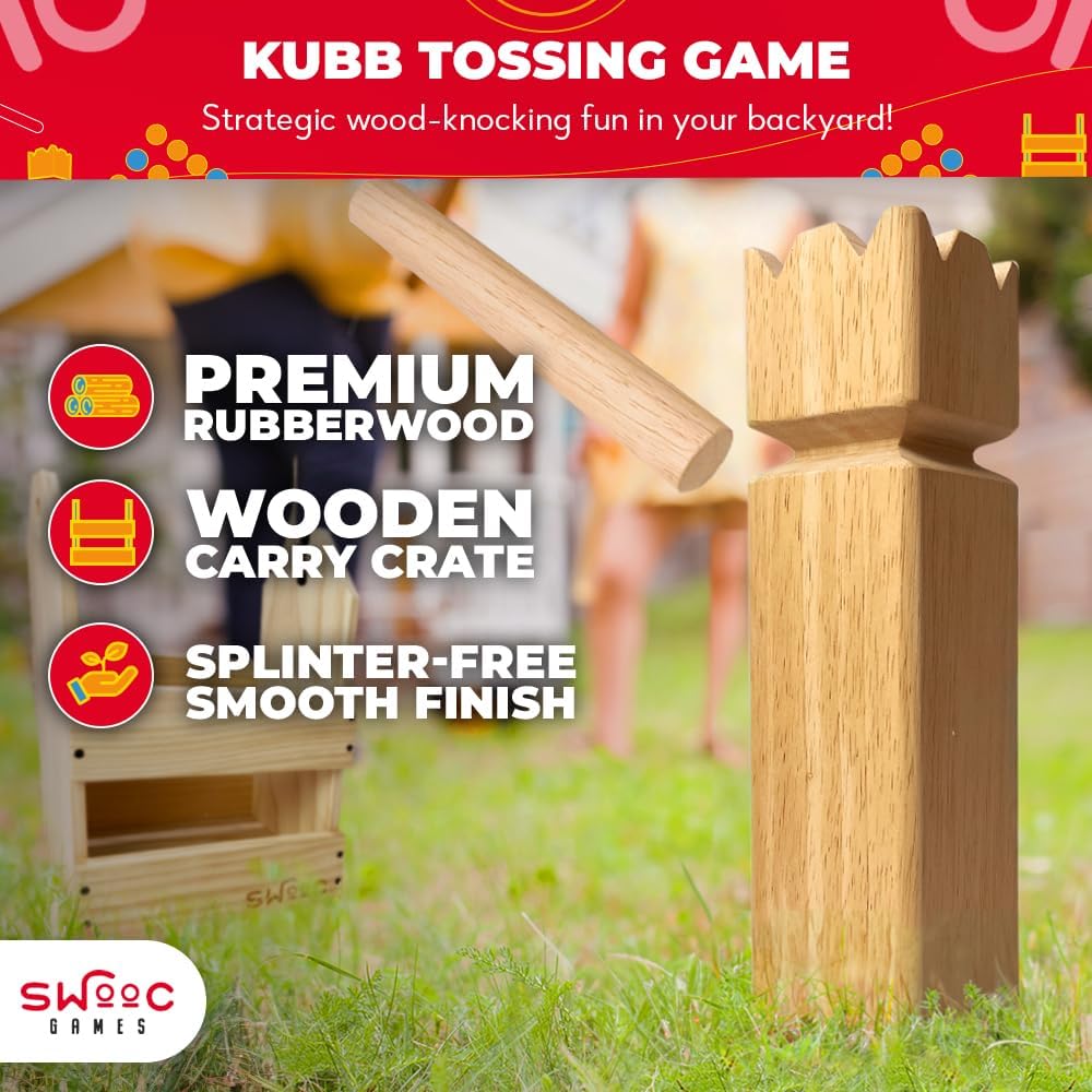 Premium Hardwood Kubb Yard Gam – Kubb Game Yard recenzja i cena