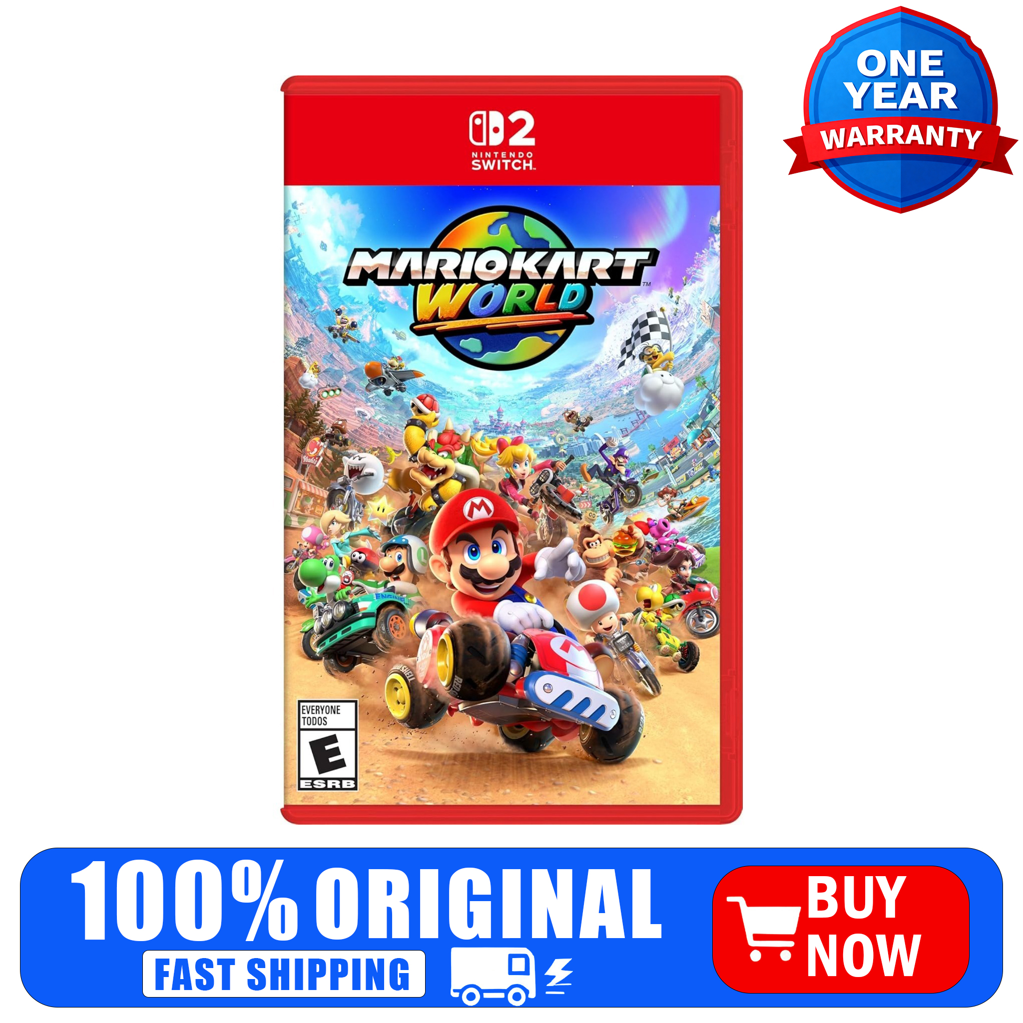 Mario Kart World Physical Vide – Party Games Switch 2 recenzja i cena