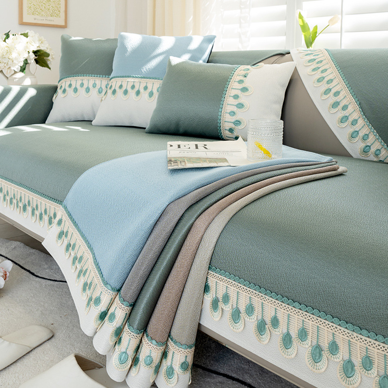 Ice Silk Sofa Cover Summer Coo – Washer Toss Set recenzja i cena