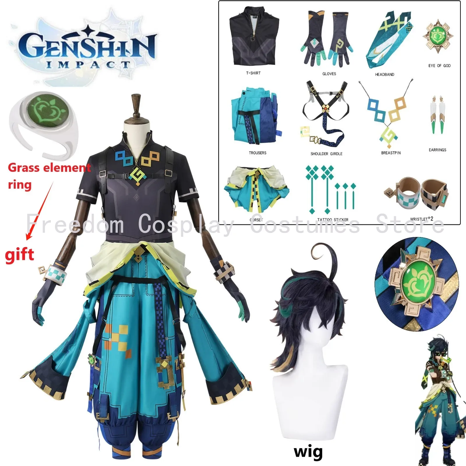 Game Genshin Impact Kinich Cos – Party Games Kit recenzja i cena