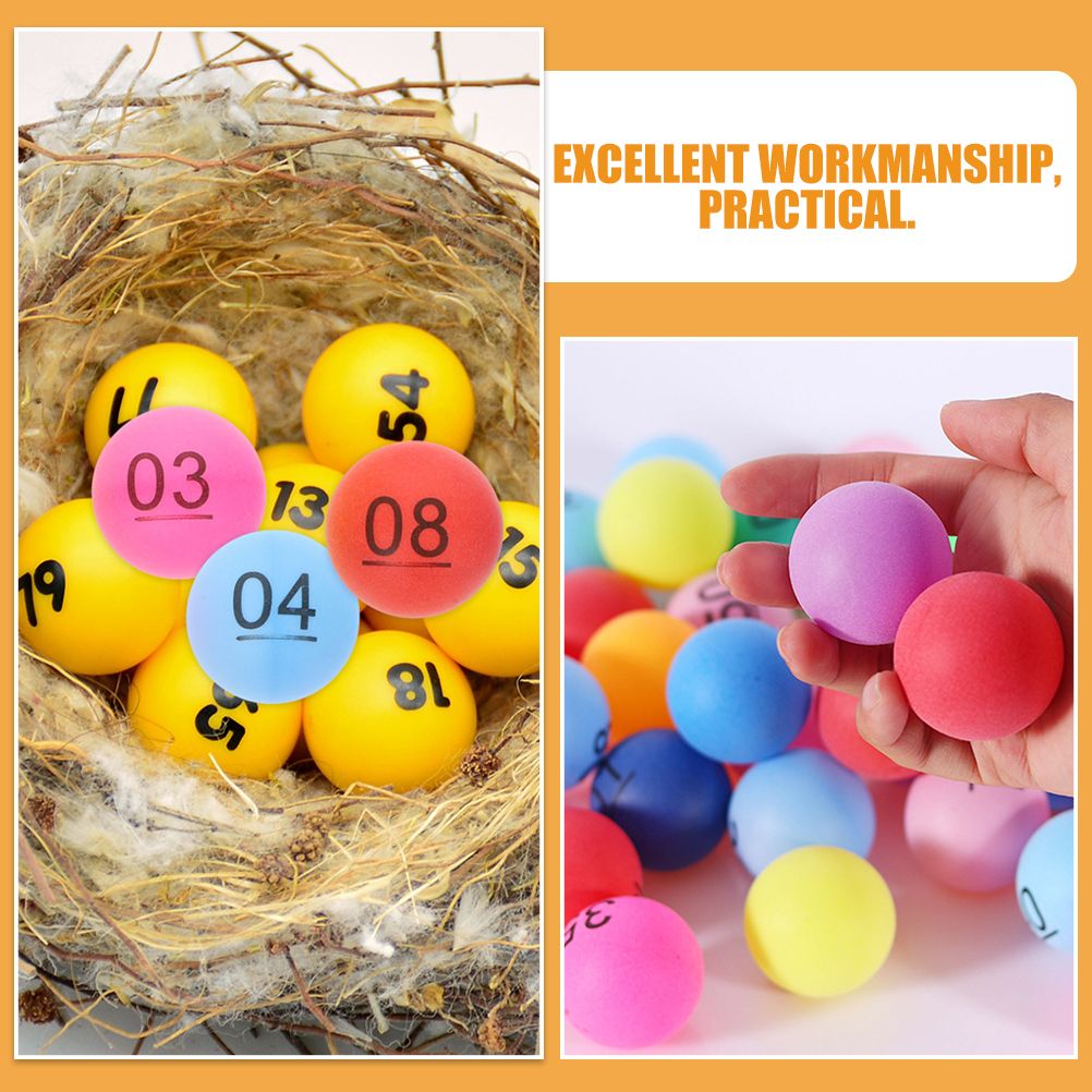 50 Pcs Colorful Number Balls P – Party Games Jenga recenzja i cena