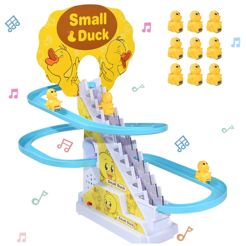 Automatic Climbing Duck Track  – Ladder Toss Set recenzja i cena