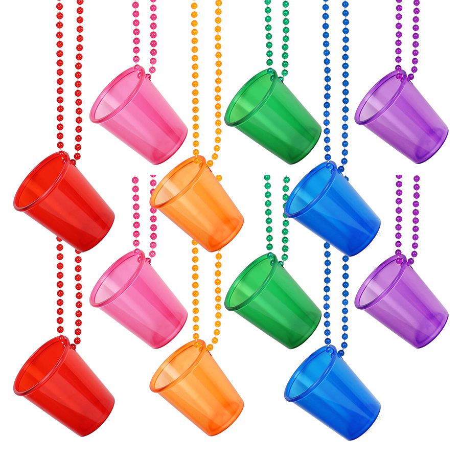 12pcs Beaded Necklace Plastic  – Party Games Bachelorette recenzja i cena