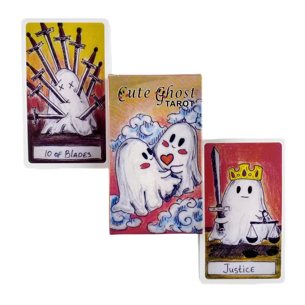 Cute Ghost Tarot Deck Toy Set  – Party Games Group recenzja i cena