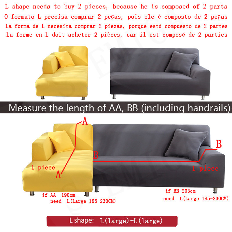 Elastic sofa covers for living – Washer Toss Set recenzja i cena