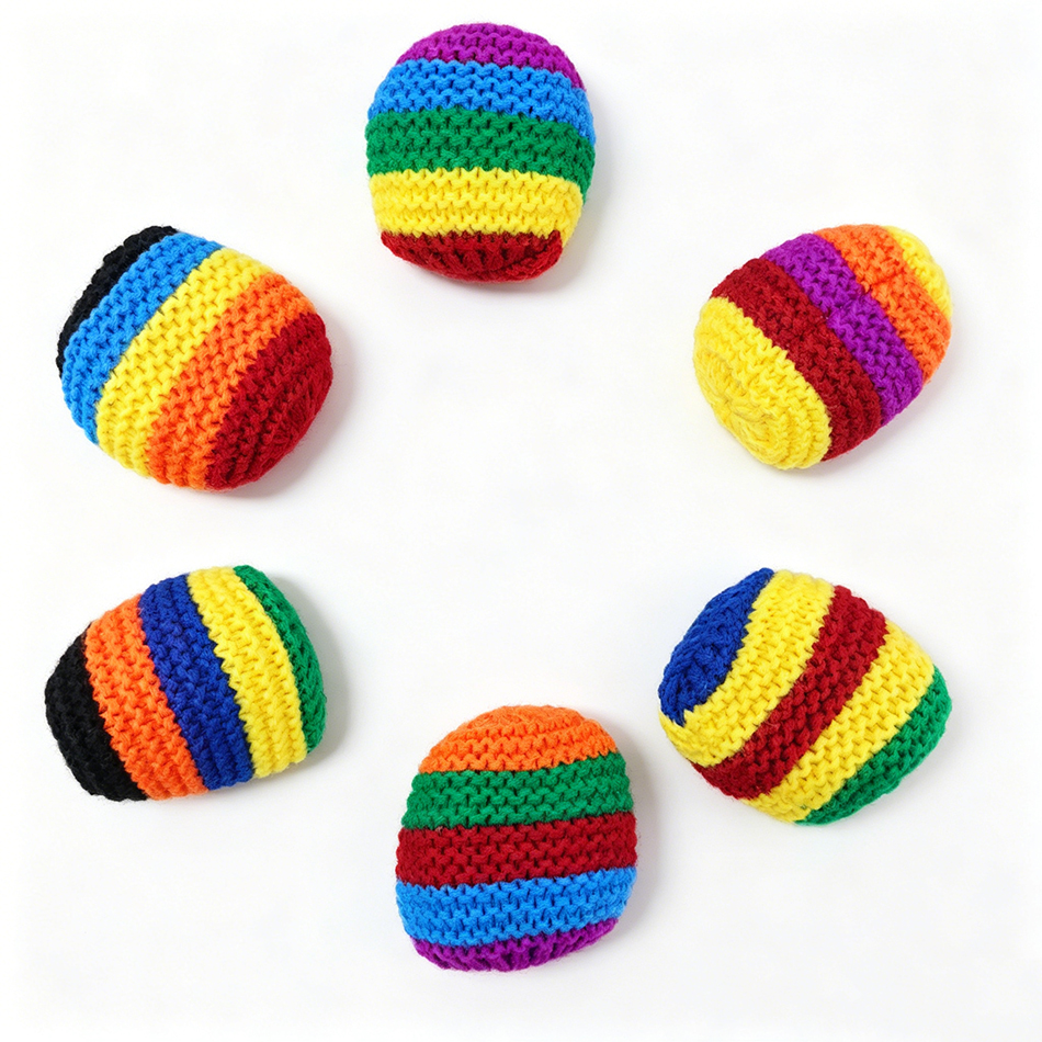 Hacky Sack Rainbow Striped Han – Party Games Group recenzja i cena