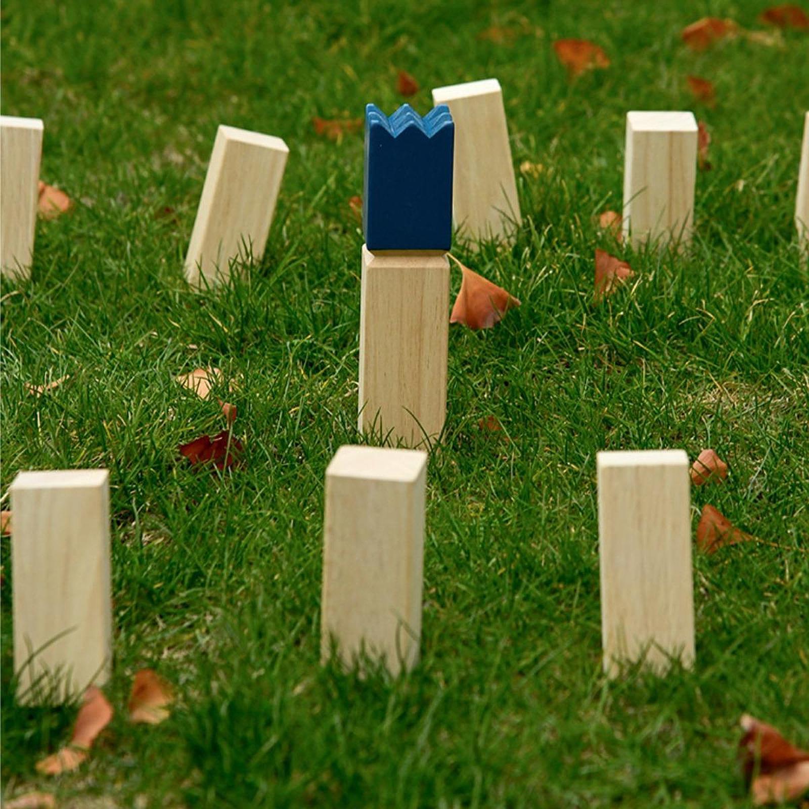 Kubb Wooden Toss Outdoor Game  – Kubb Game Yard recenzja i cena