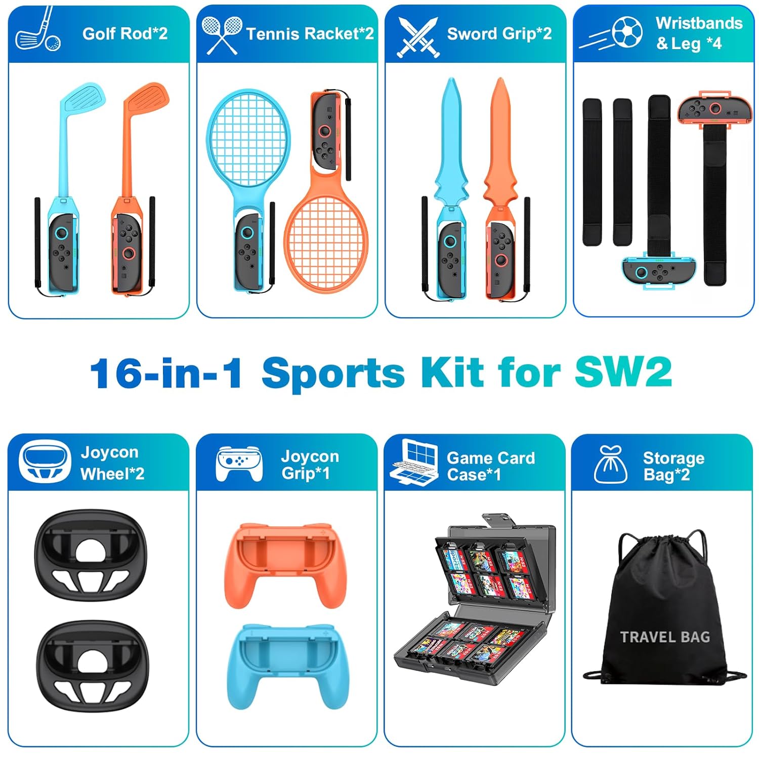 BEBONCOOL Switch 2 Sports Acce – Party Games Switch 2 recenzja i cena
