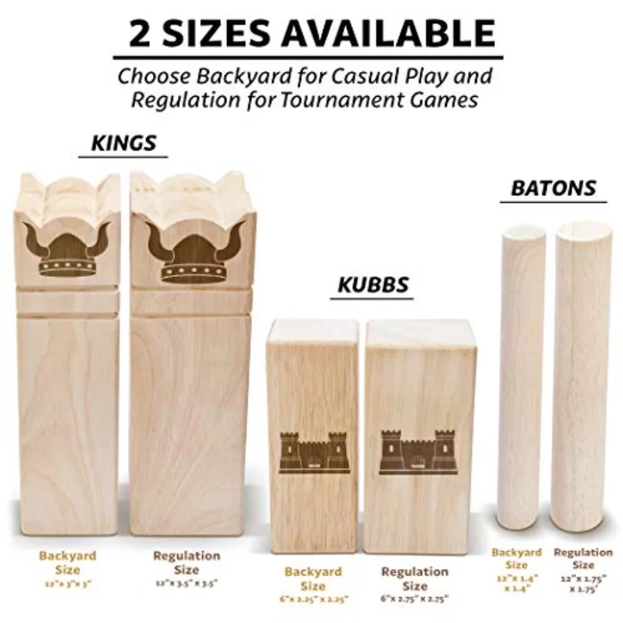 Kubb Yard Game Set - Outdoor W – Kubb Game Yard recenzja i cena
