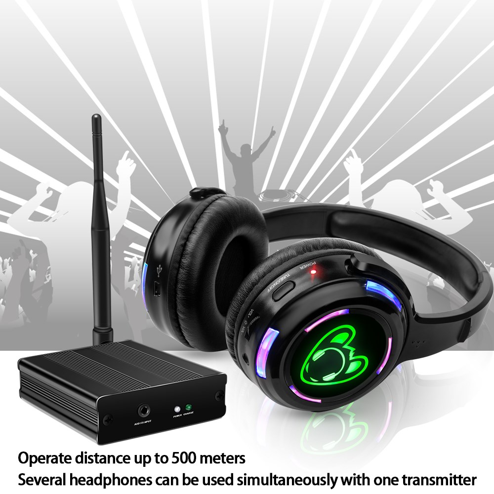 Silent Disco Headphone System  – Party Games Mobile recenzja i cena