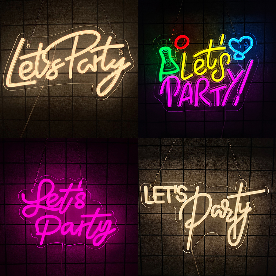 Let'S Party Series Neon Sign F – Party Games Bachelorette recenzja i cena