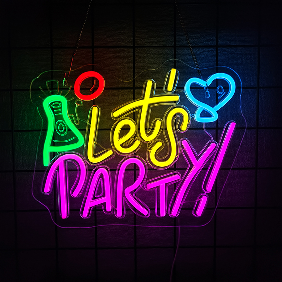 Let'S Party Series Neon Sign F – Party Games Bachelorette recenzja i cena