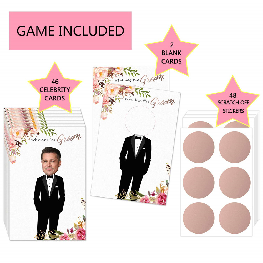 Bridal Shower Games - Who Has  – Party Games Bachelorette recenzja i cena