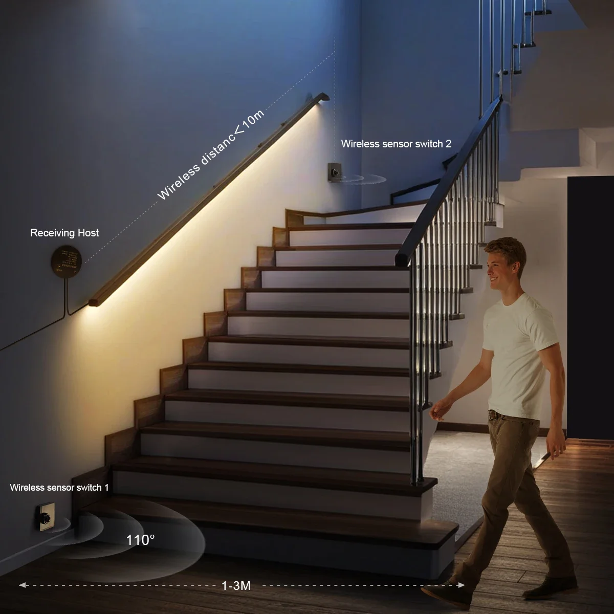 Dual Wireless Moveable PIR Mot – Ladder Toss Set recenzja i cena