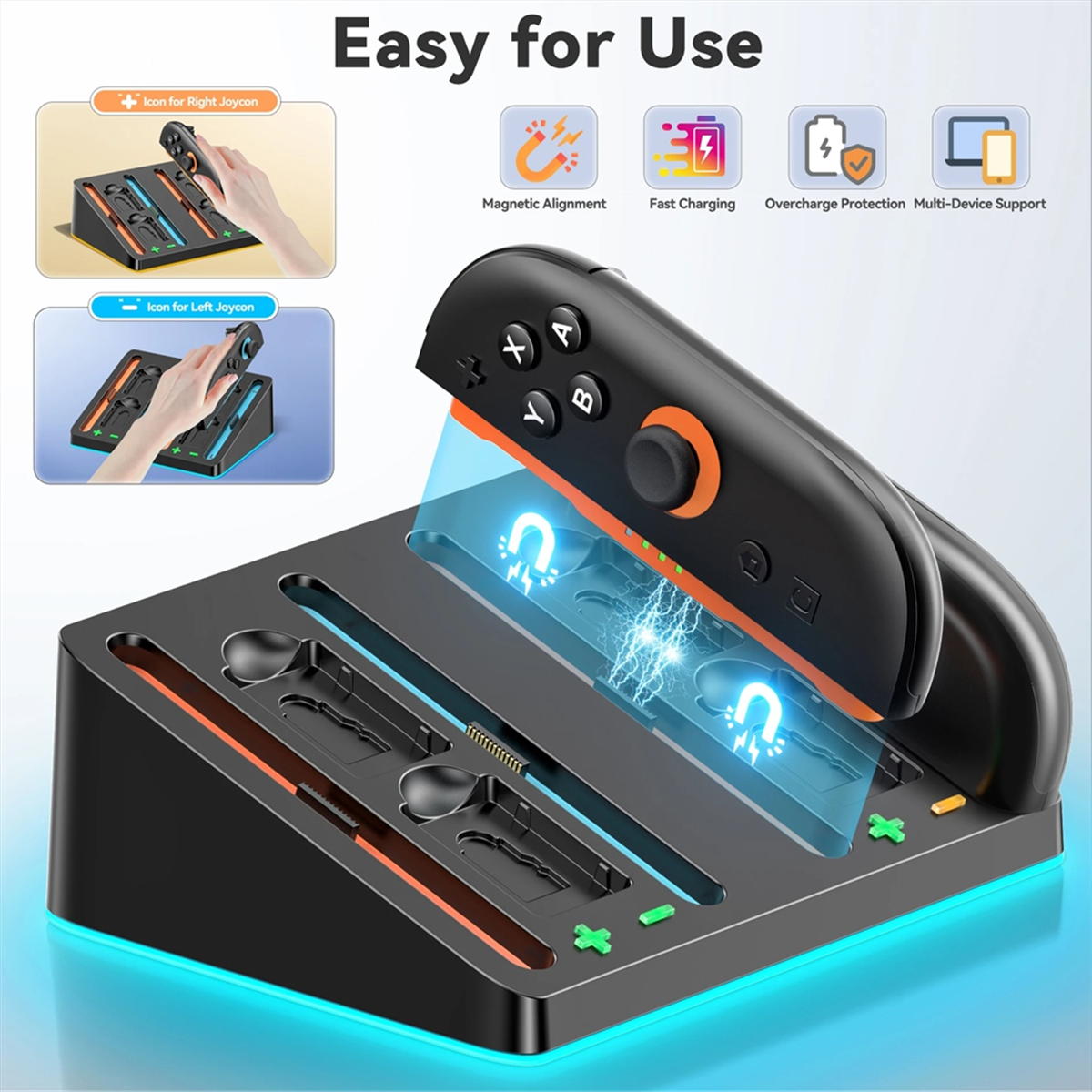 New 3C-Charging Dock for Switc – Party Games Switch 2 recenzja i cena