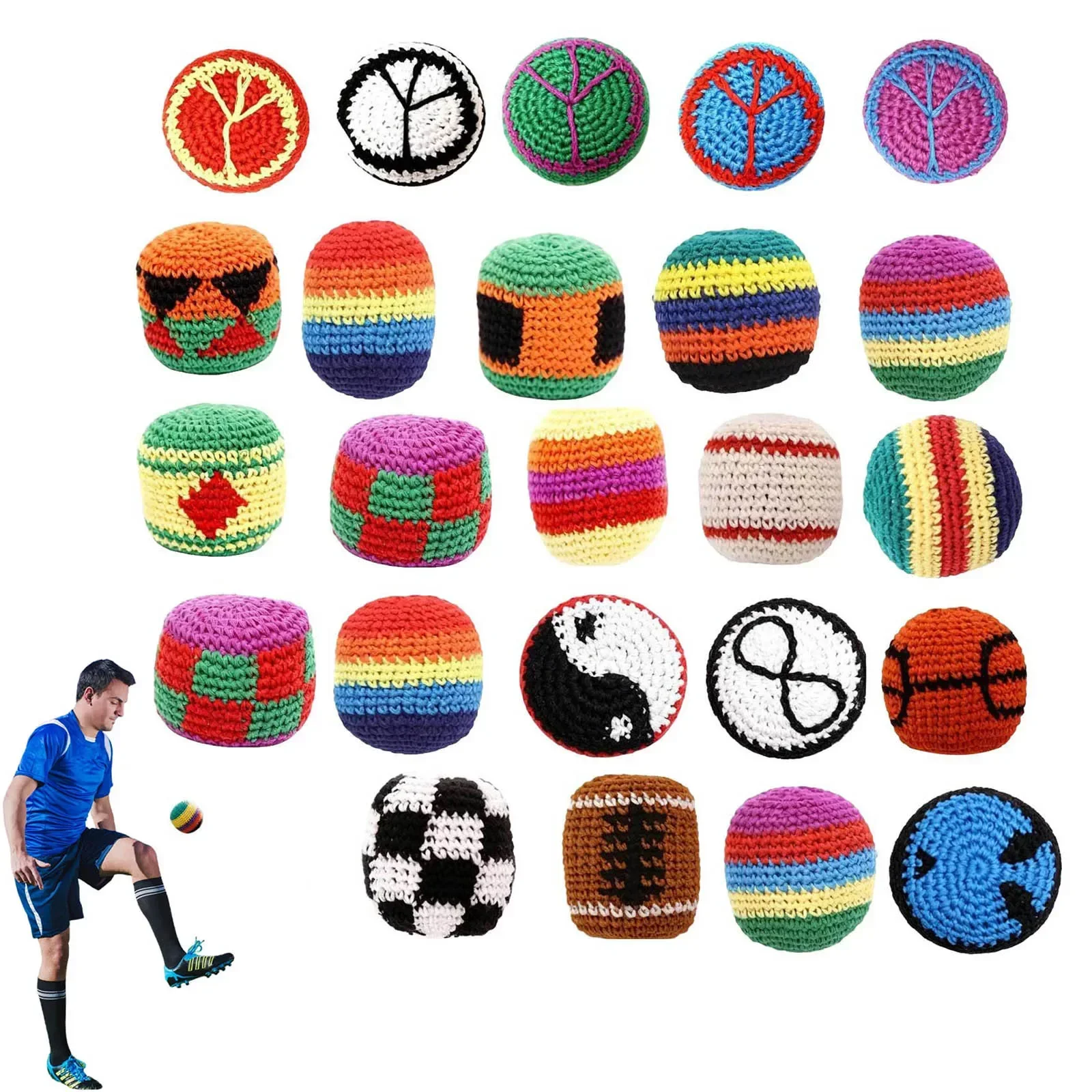 60 X 60cm Colorful Crochet Kic – Party Games Adults Indoor recenzja i cena