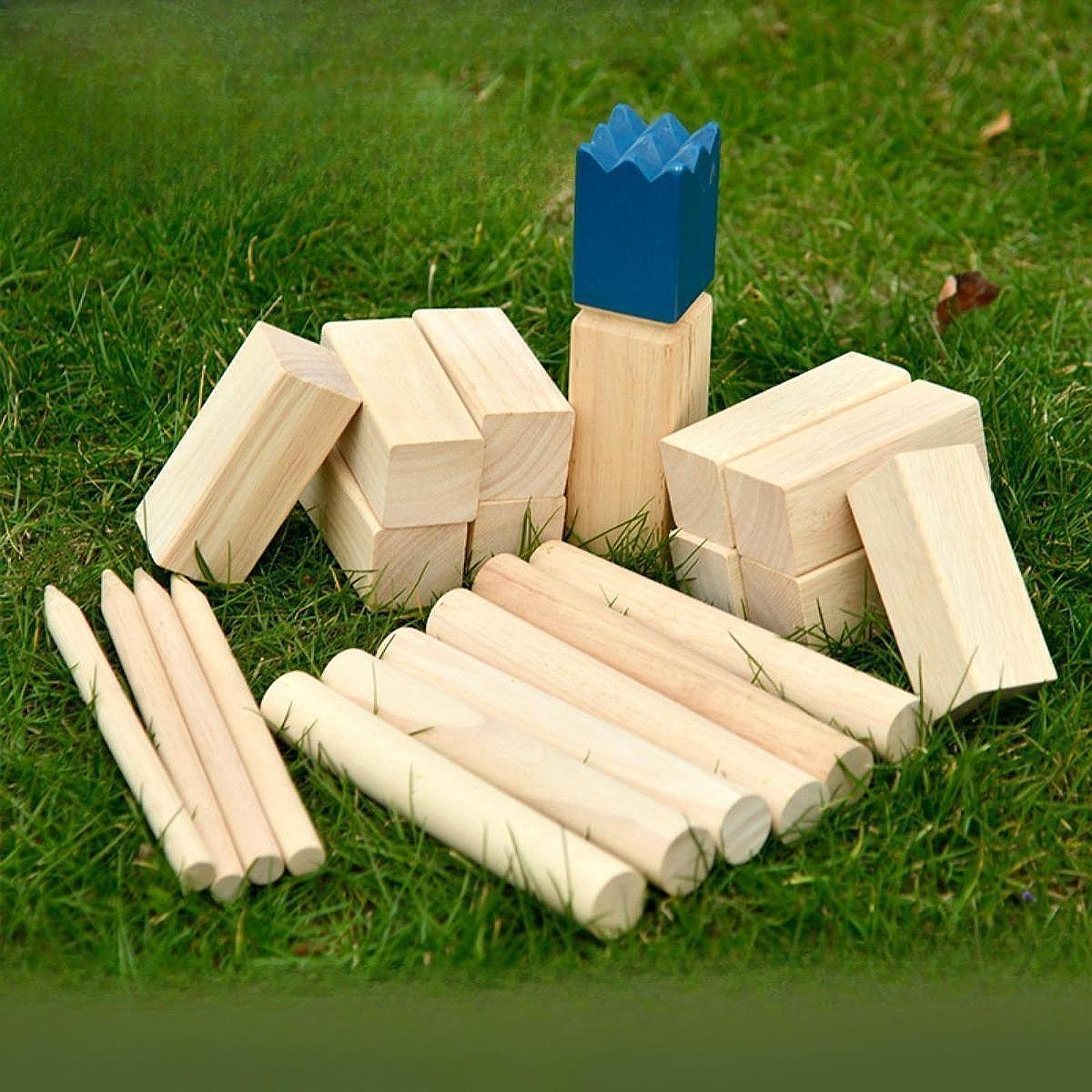 Kubb Yard Game Set Wooden Thro – Kubb Game Yard recenzja i cena