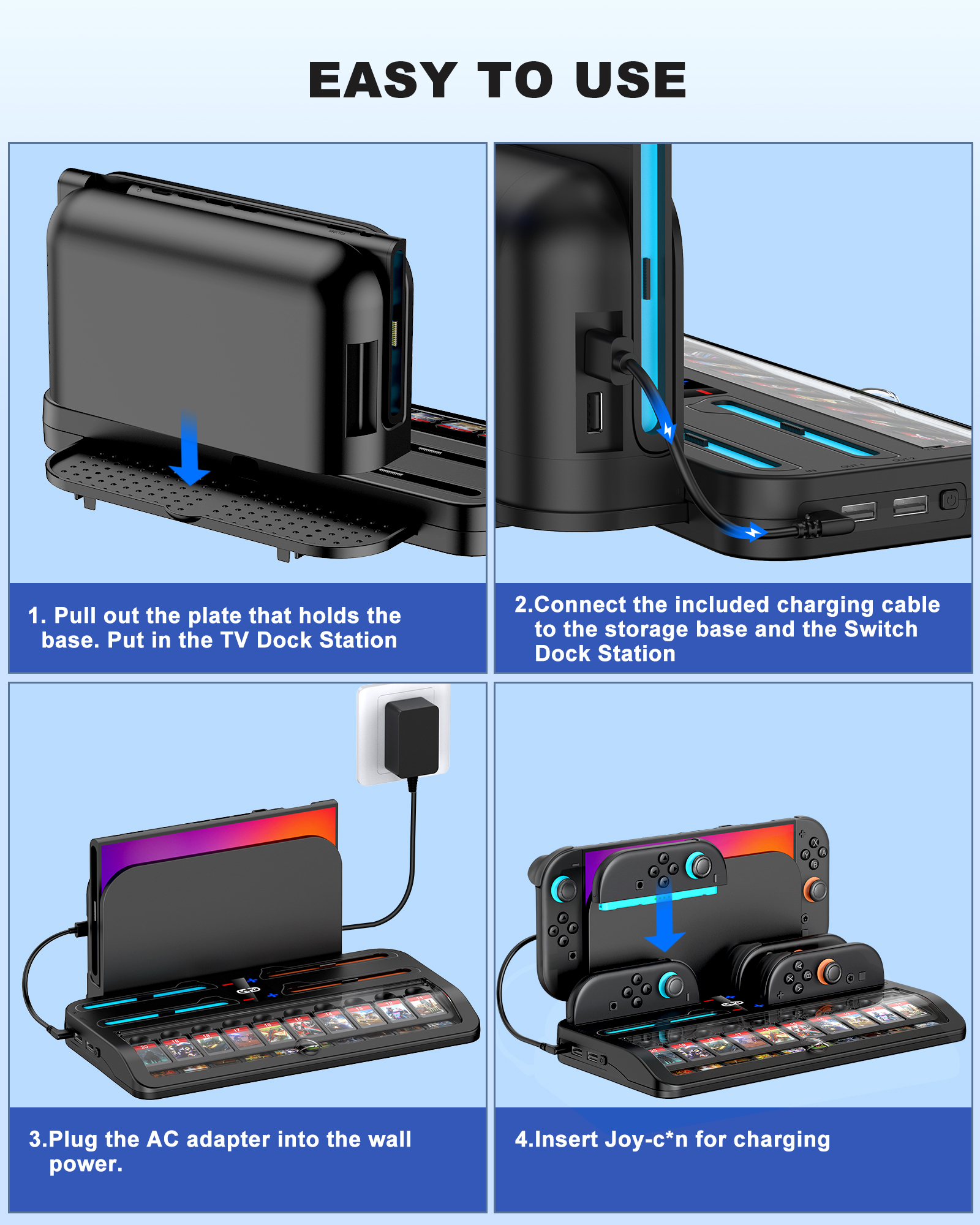BEBONCOOL SC200 Switch2 Chargi – Party Games Switch 2 recenzja i cena