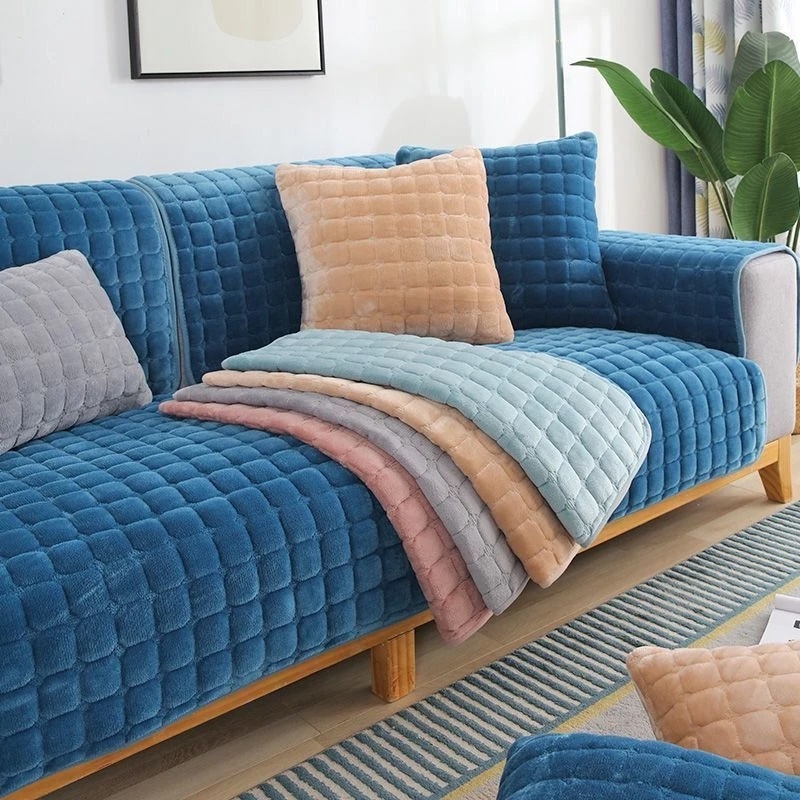 Velvet Sofa Cover Universal Pl – Washer Toss Set recenzja i cena