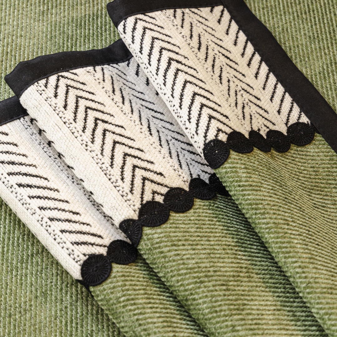 Contrast Black White Hem Twill – Washer Toss Set recenzja i cena