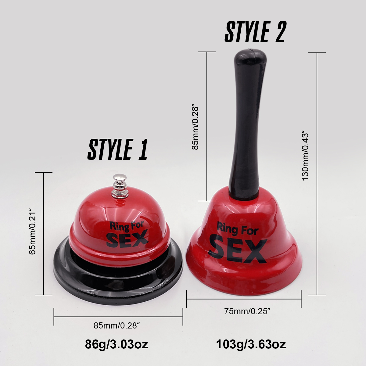 Sex Bell Ring Toy Game Novelty – Party Games Bachelorette recenzja i cena