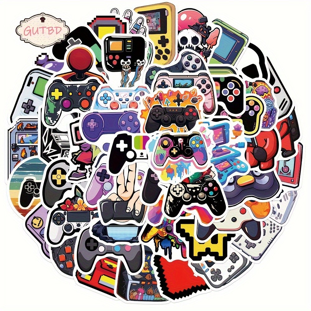 50Pcs Game Handle Stickers for – Party Games Mobile recenzja i cena