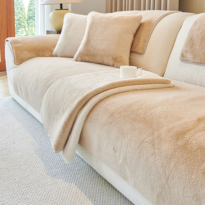 French Faux Mink Fur Sofa Cush – Washer Toss Set recenzja i cena