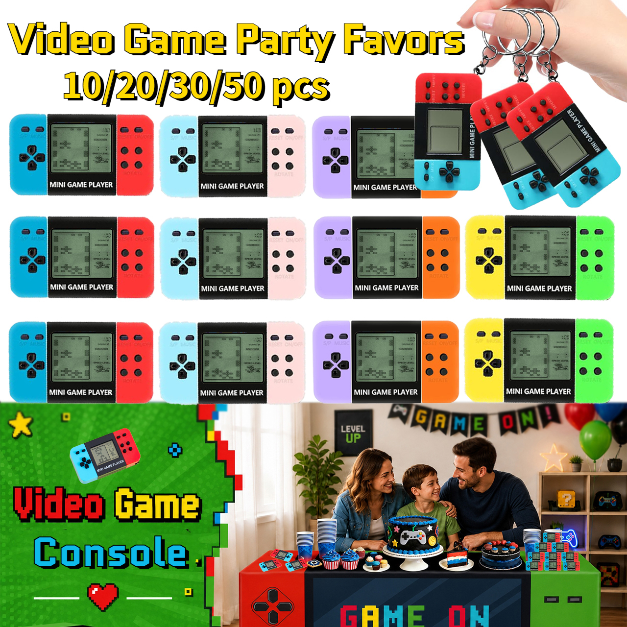 10-120pcs Kids Mini Handheld G – Party Games On Switch recenzja i cena